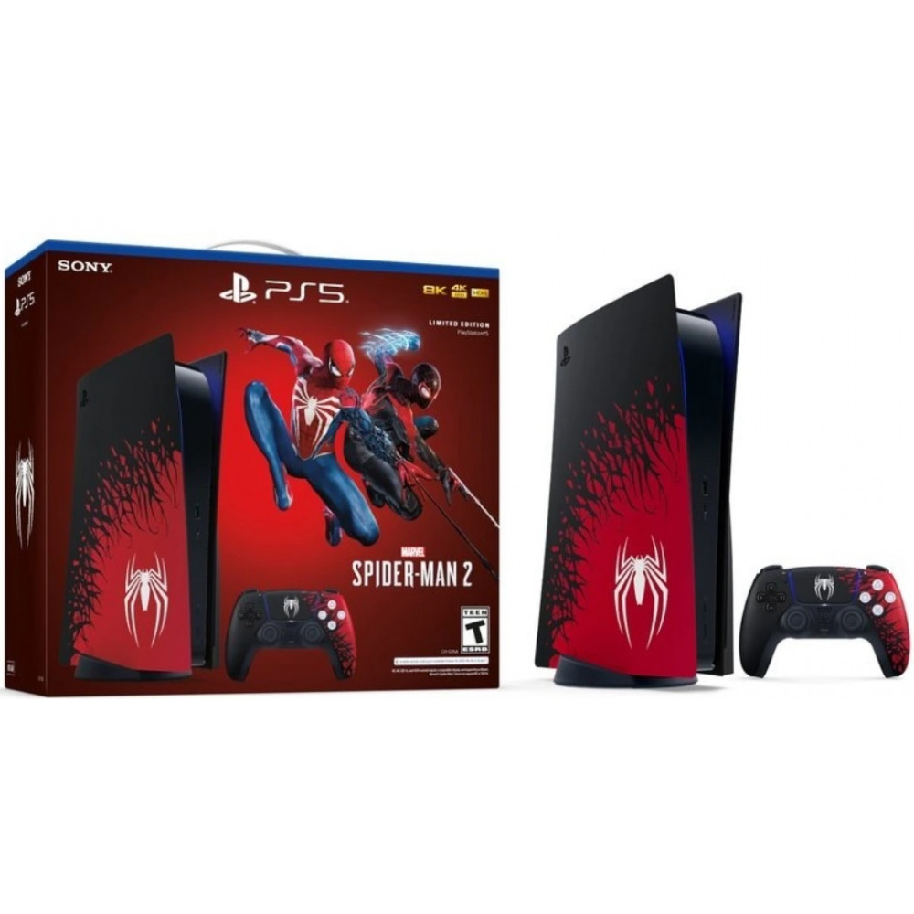 Игровая приставка Sony Playstation 5 Limited Edition Spider Man 2 (825 gb)