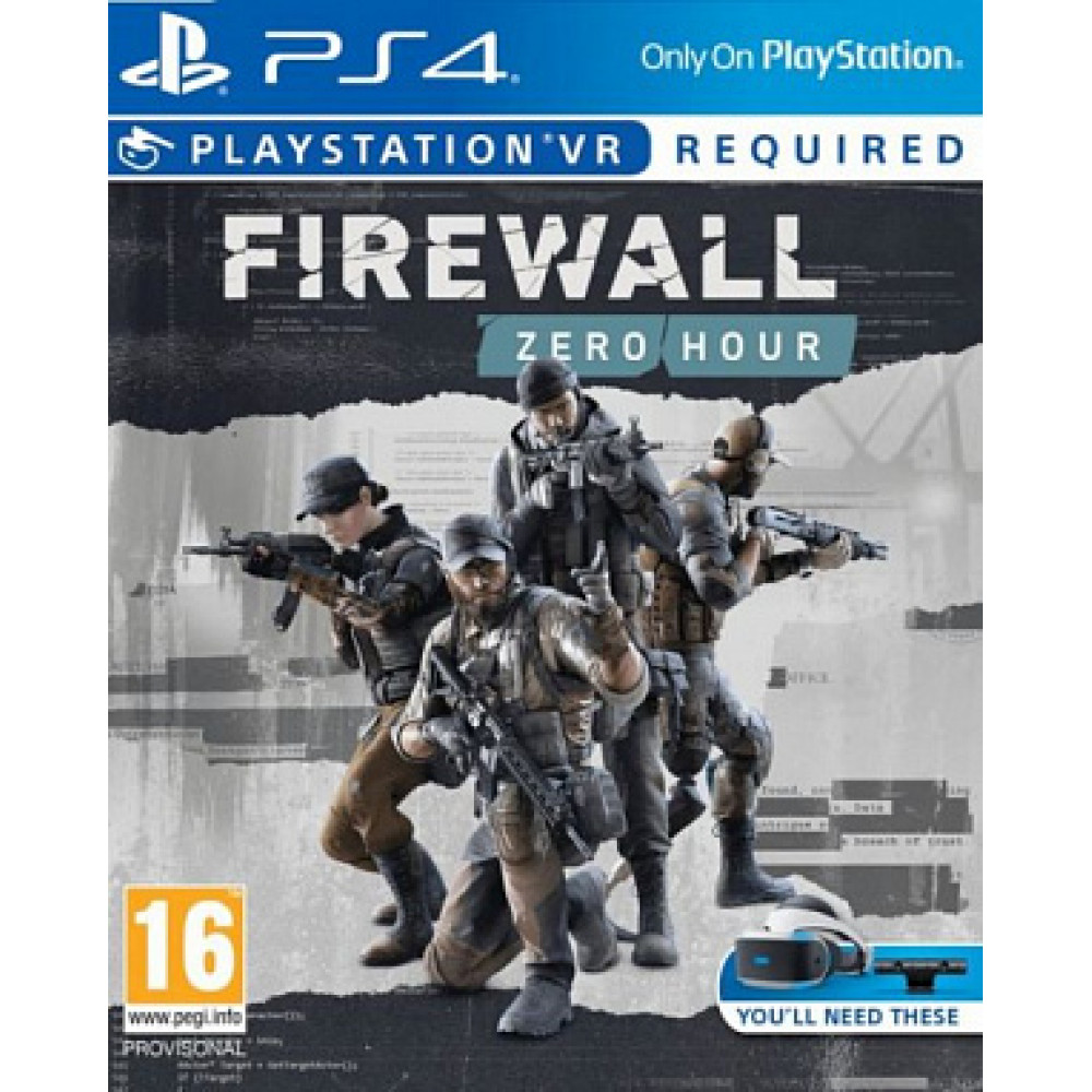 Firewall Zero Hour (только для VR) [PS4, русская версия] (Б/У)