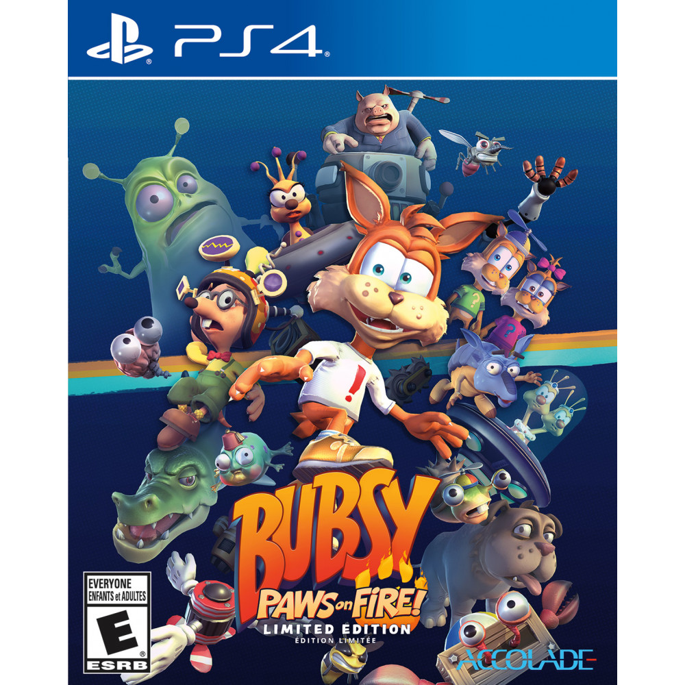 Bubsy: Paws on Fire [PS4, английская версия]