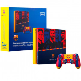 Sony PlayStation 4 Slim 500GB Barcelona (Б/У, Барселона) Код 123