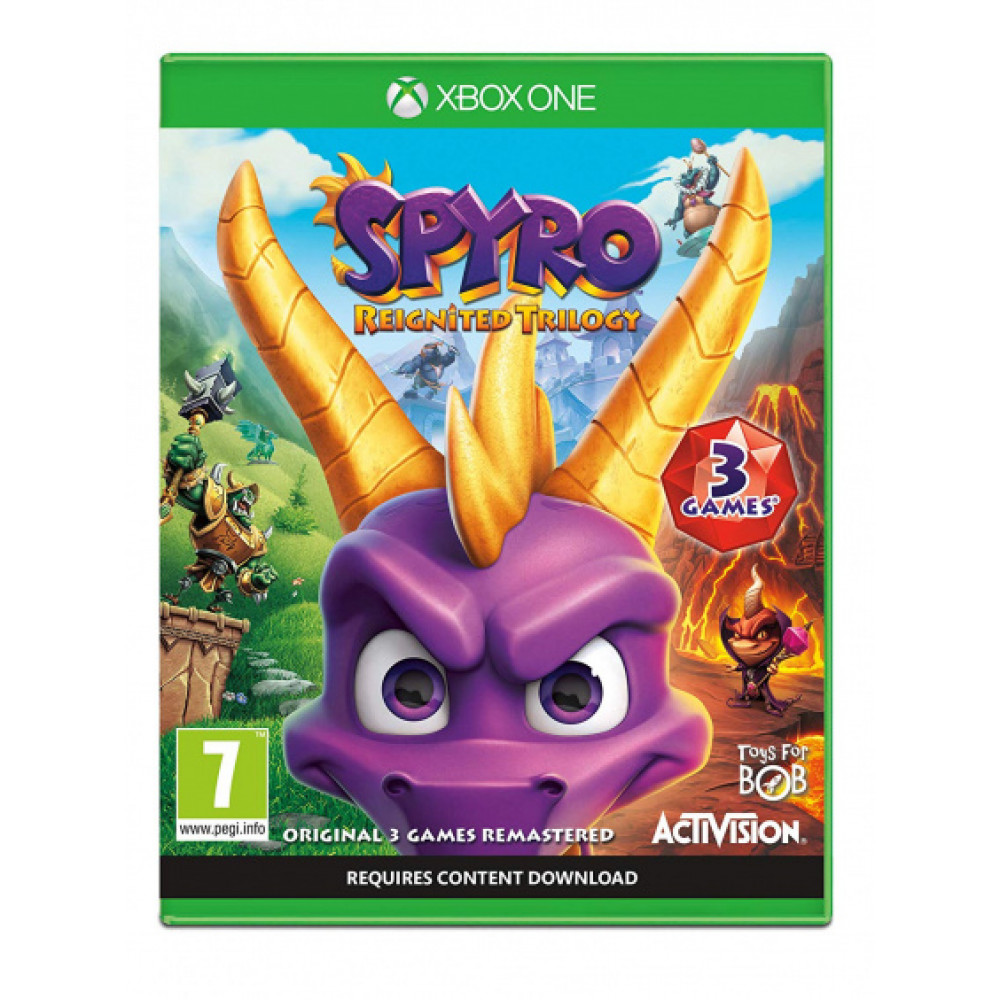Spyro Reignited Trilogy [Xbox One, английская версия]