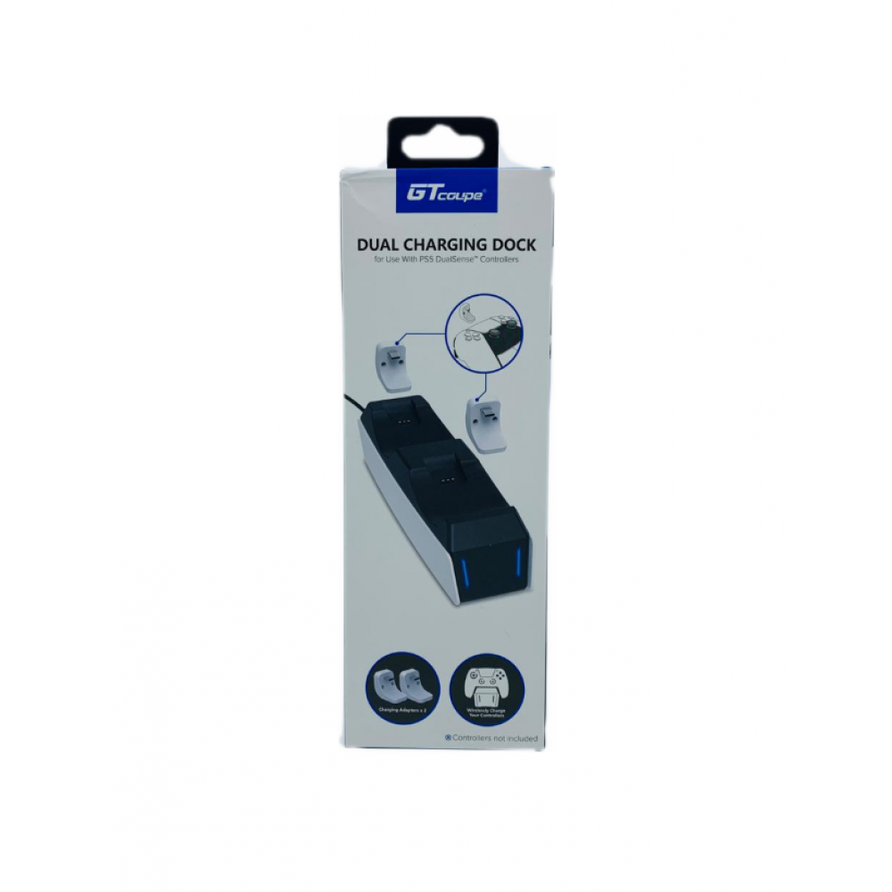 Зарядная станция PS-5 Dual Charging Dock for Controllers Black/White IX-PS030 GT