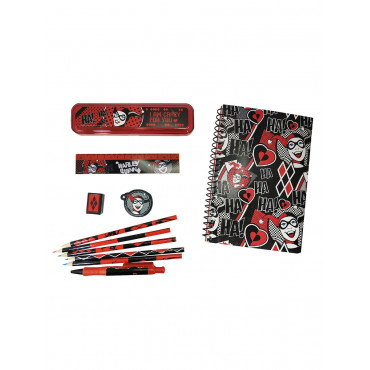 Канцелярский набор Harley Quinn (I Am Crazy For You) Bumper Stationery Set SR73048