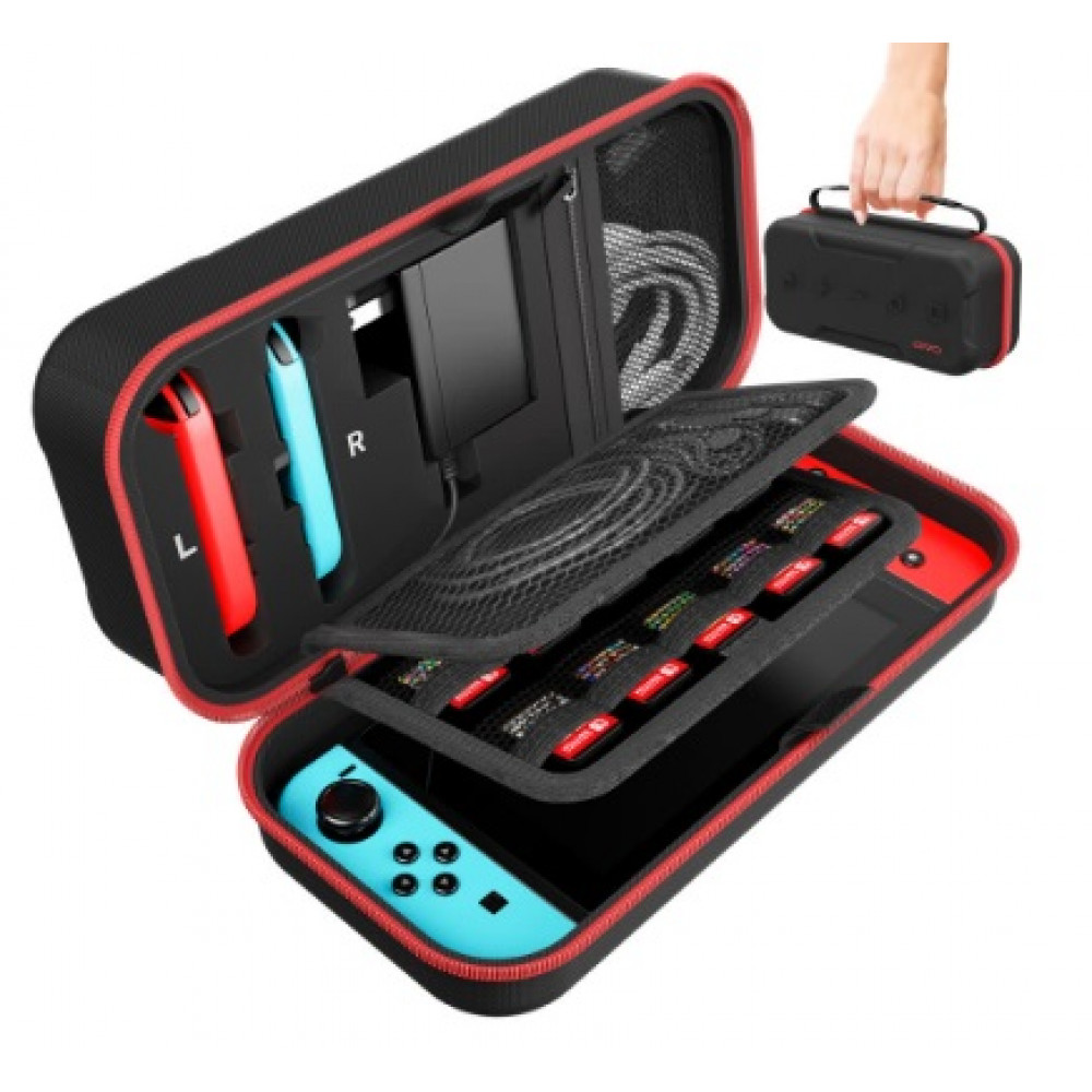 Чехол защитный Carry Case Switch/Switch OLED IV-SW178 Oivo Red