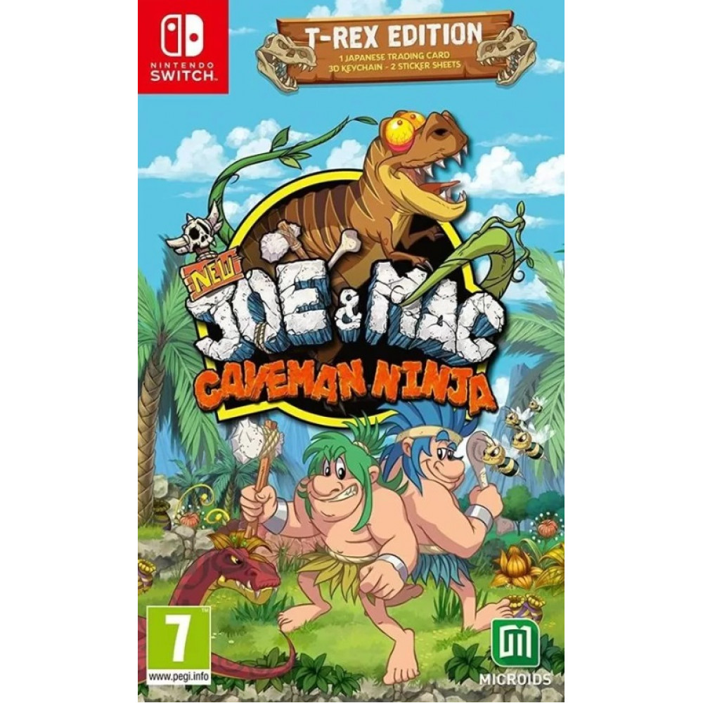 New Joe & Mac: Caveman Ninja - Limited Edition [Nintendo Switch, русские субтитры]