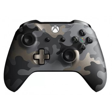 Джойстик Xbox One S/X Controller Wireless Night Ops Camo черный камуфляж (OEM в пакете)